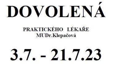 Mudr. Klepačová