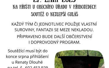 Snížení rychlosti z důvodu stavby Gulášování