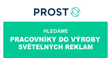 Nabídka práce ve firmě PROST