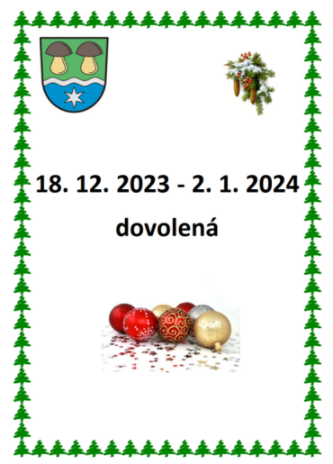 DOVOLENÁ