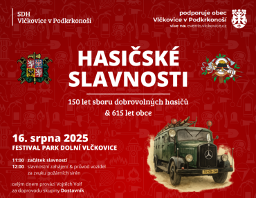 Pozvánka do Vlčkovic v Podkrkonoší