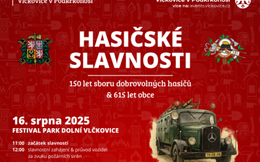 VESELÁ TROJKA Pozvánka do Vlčkovic v Podkrkonoší