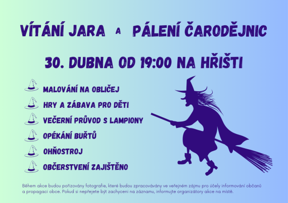 Vítání jara a pálení čarodejnic