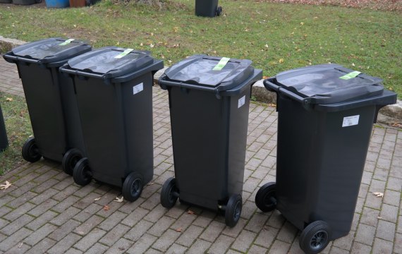 Svoz netříděného odpadu