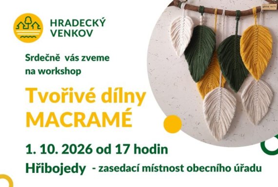 Tvořivé dílny MACRAMÉ