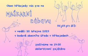 Maškarní zábava nejen pro děti