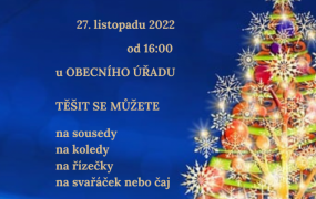 Rozsvícení vánočního stromu