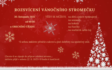 Zdobení vánočního stromu