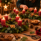 Zdobení adventních věnců