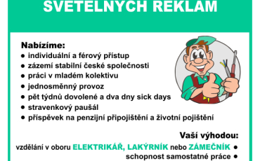 Nabídka práce ve firmě PROST